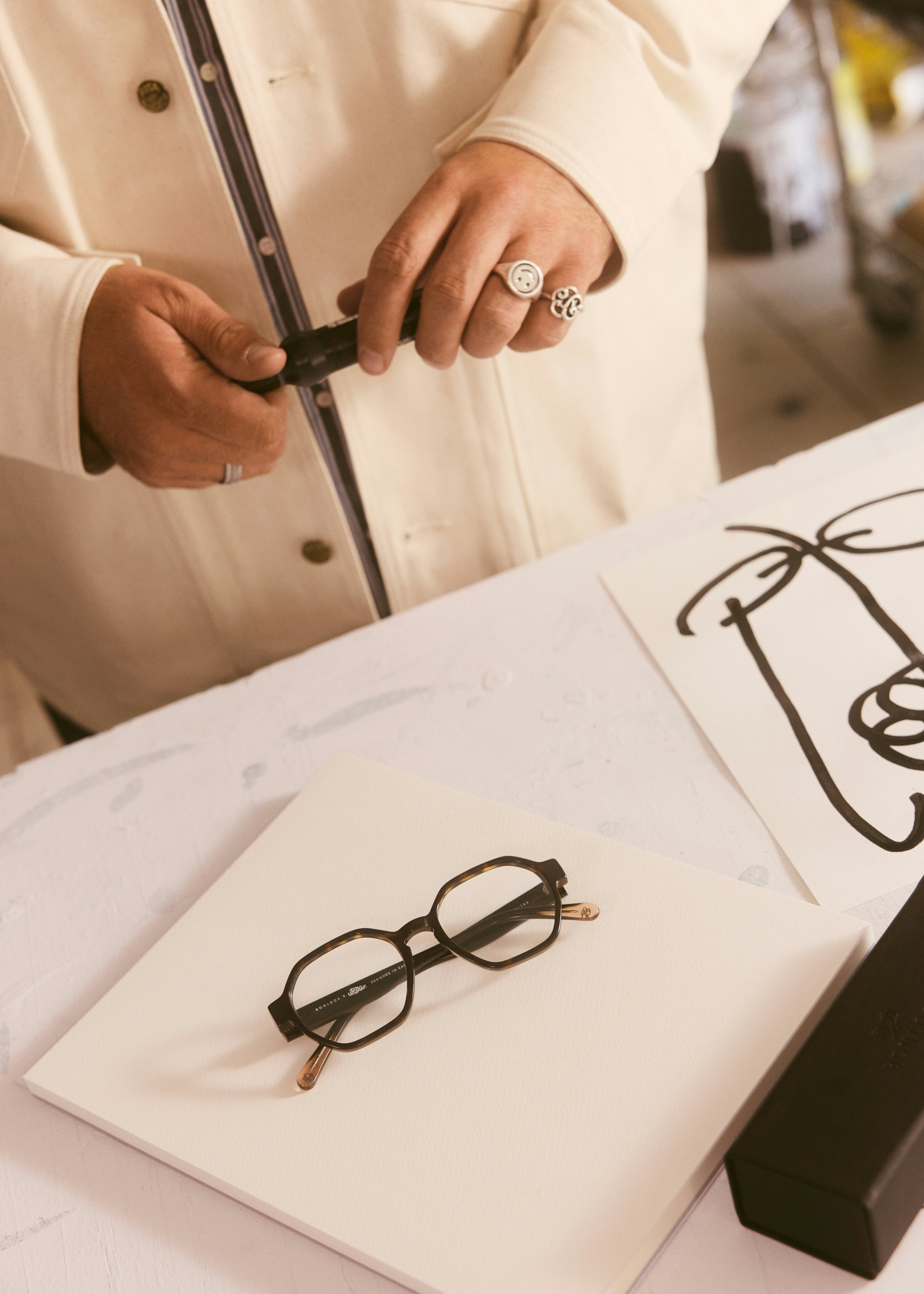 Blackbird Hickory - Prescription Eyeglasses by BonLook
