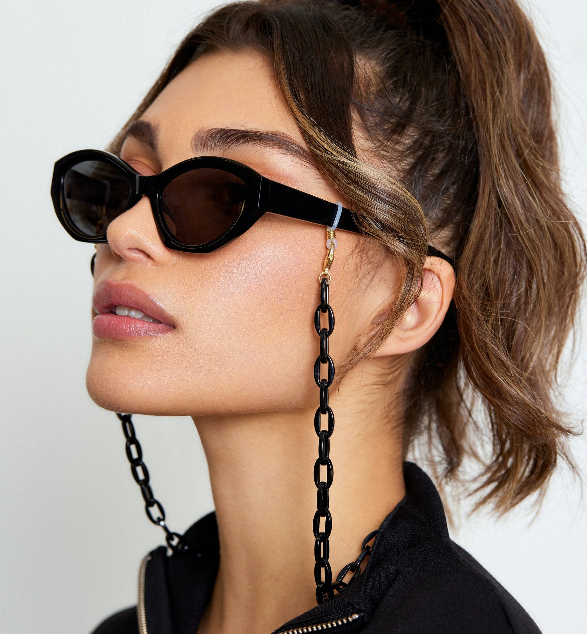 Small Link Acetate Eyewear Chain Default Title Prescription