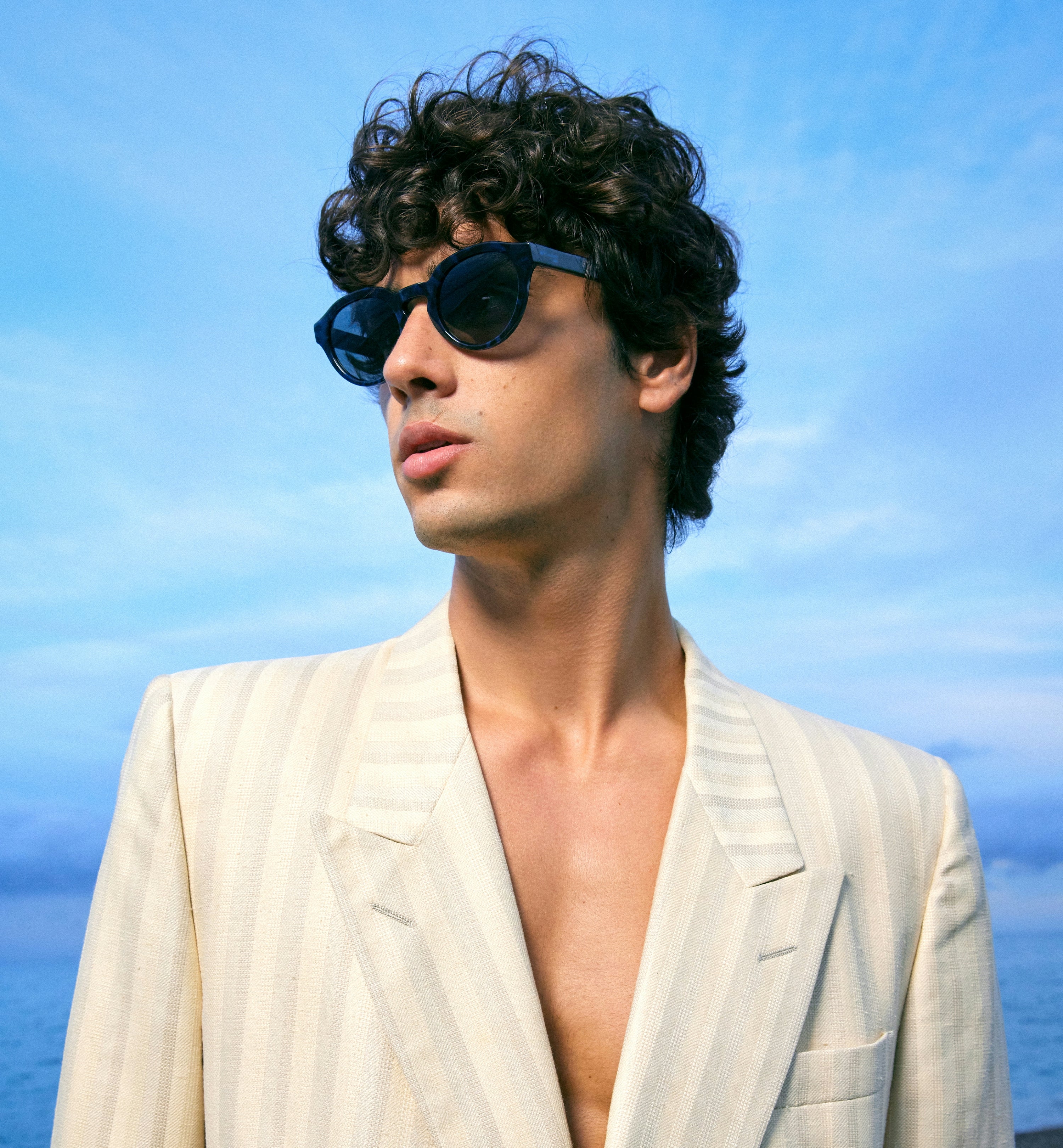 Baltic Electric Blue Tort - Prescription Sunglasses by BonLook