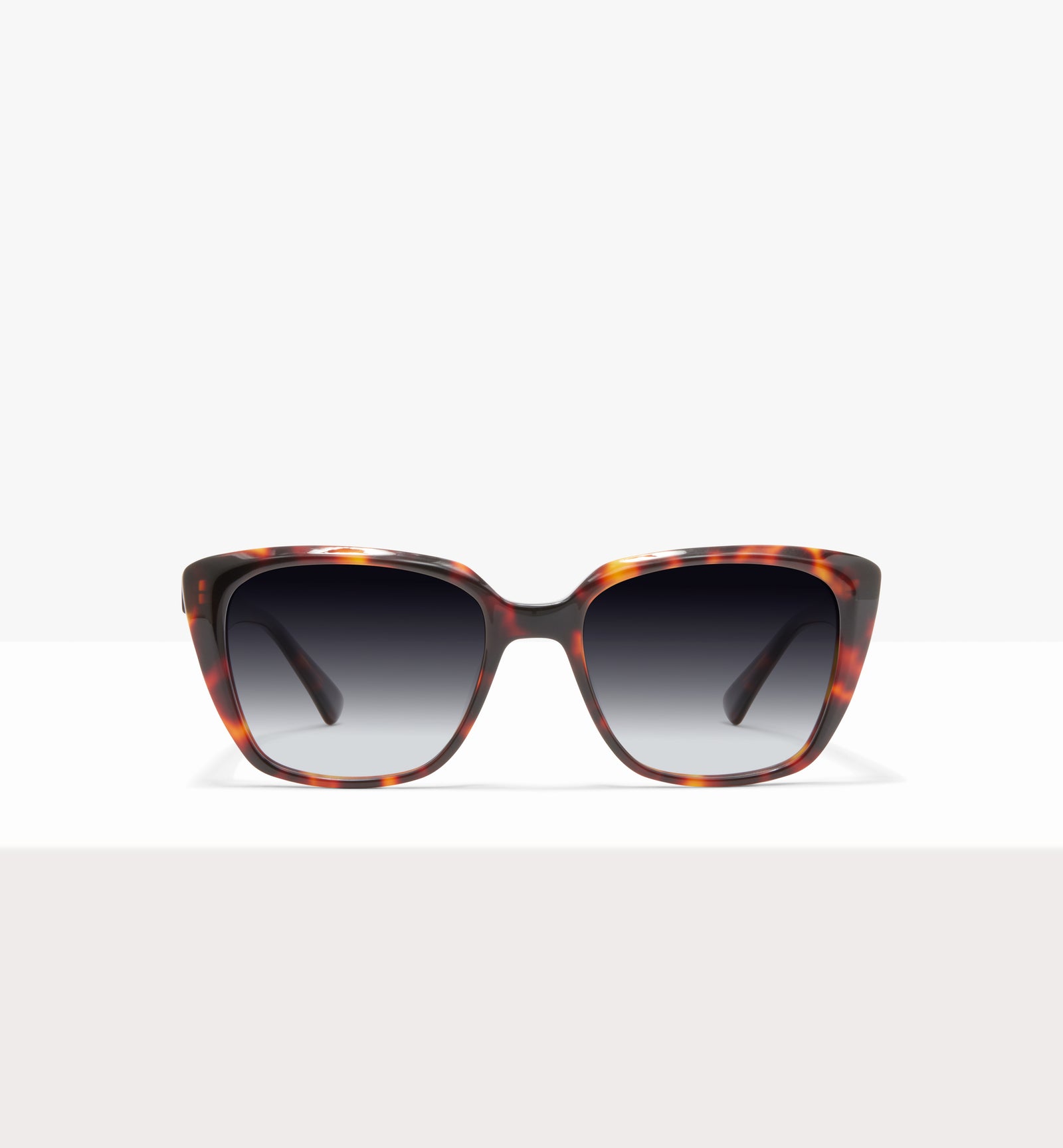 Caramella Char Glasses - Gradient Grey Lenses - Front