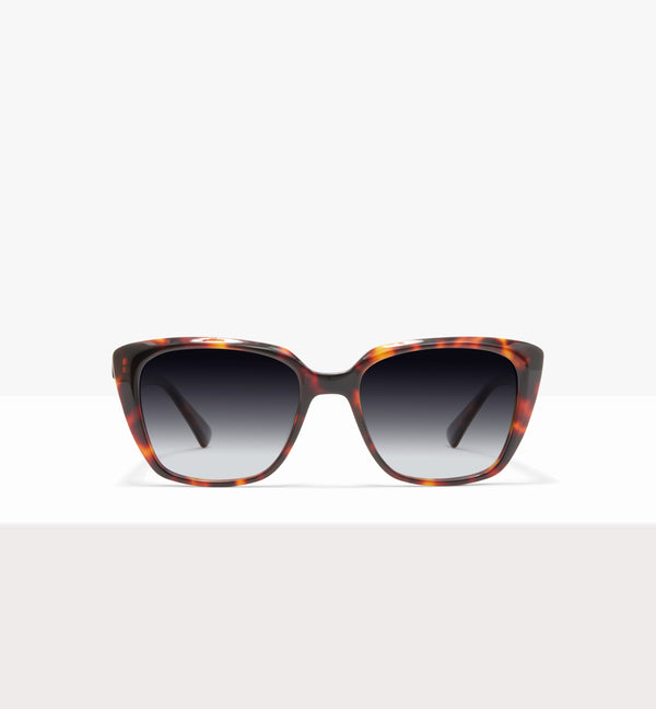 Caramella Char Glasses - Gradient Grey Lenses - Front
