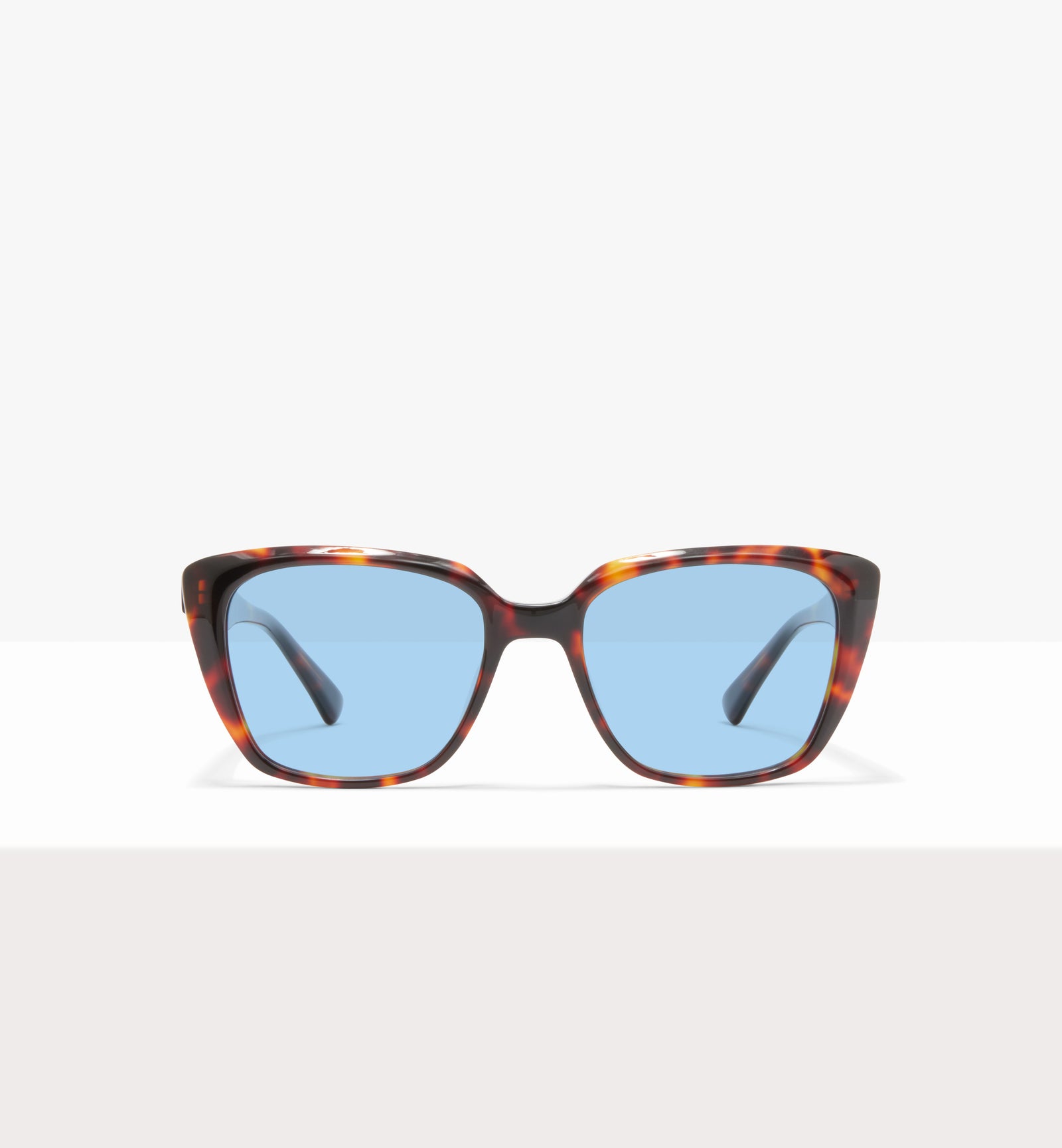 Caramella Char Glasses - Light Blue Lenses - Front