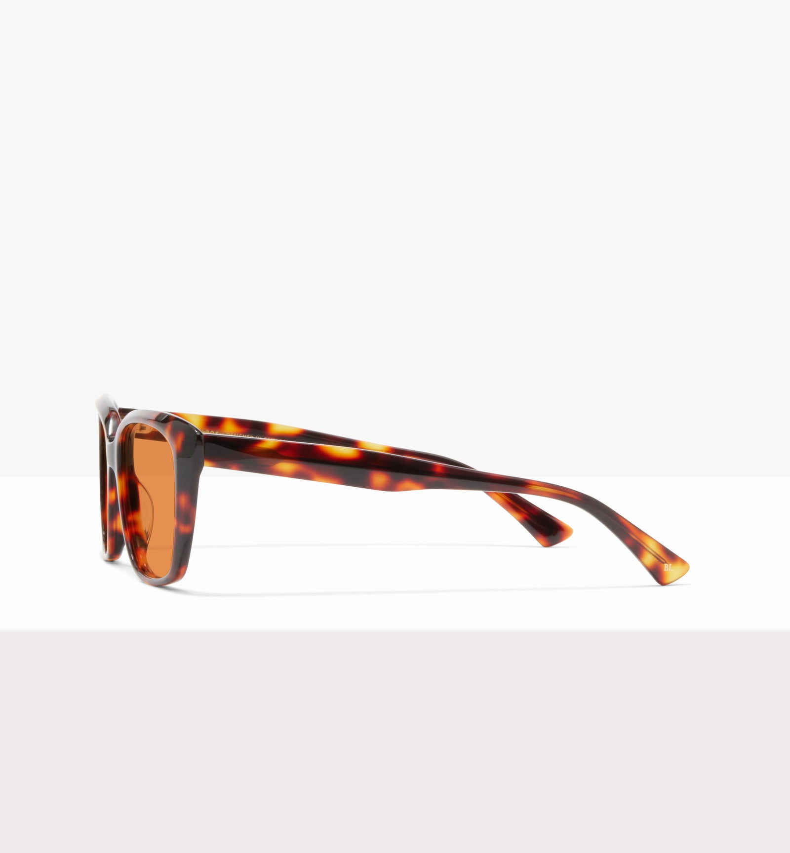 Caramella Char Glasses - Amber Lenses - Side