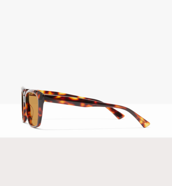 Caramella Char Glasses - Light Brown Lenses - Side