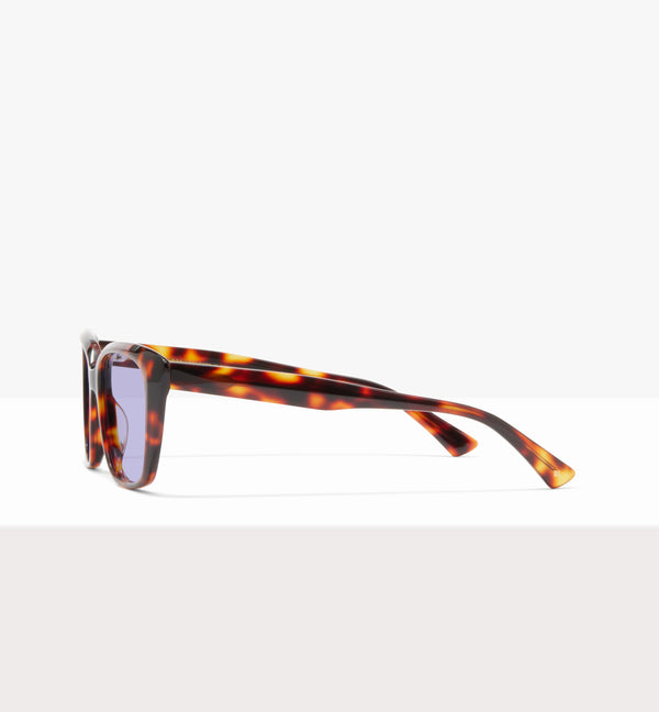 Caramella Char Glasses - Lilac Lenses - Side
