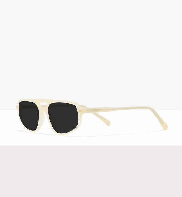 Lunettes « Dune Wax Paper » - Verres gris - Monture inclinée
