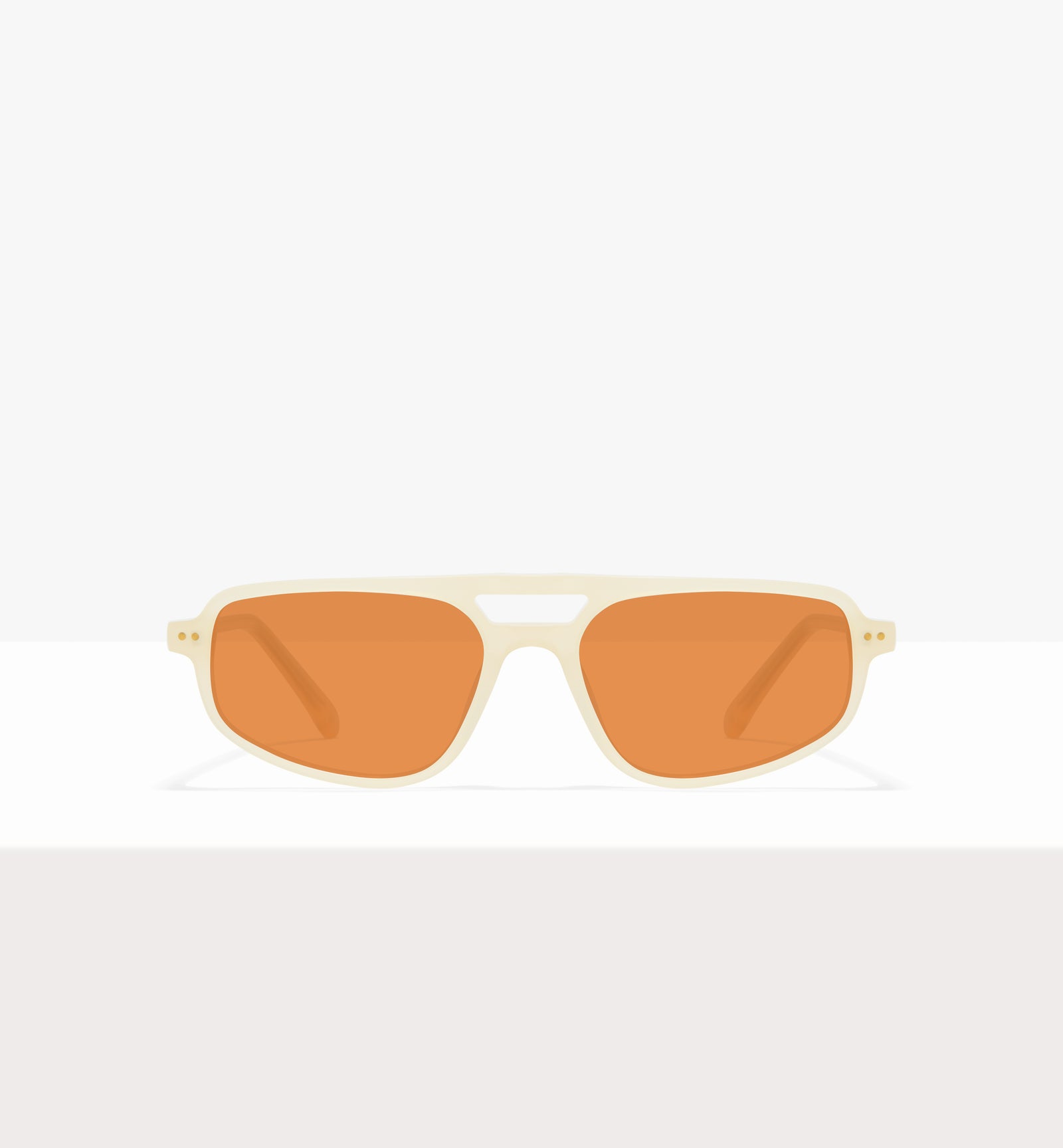 Lunettes « Dune Wax Paper » - Verres ambrés - Face avant