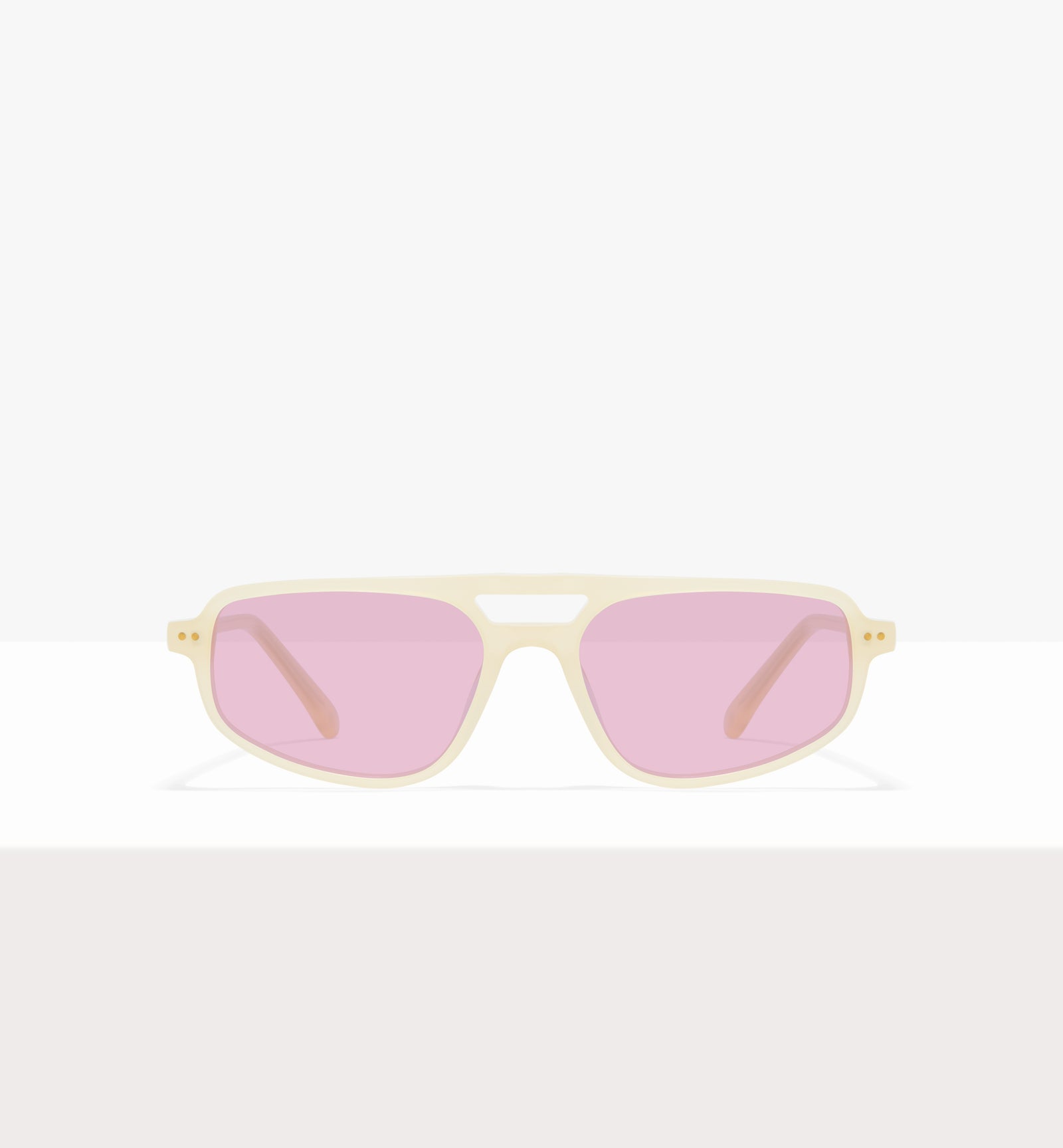 Lunettes « Dune Wax Paper » - Verres roses - Face avant