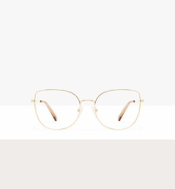Lariat Gold Prescription Eyeglasses by BonLook - Main Image