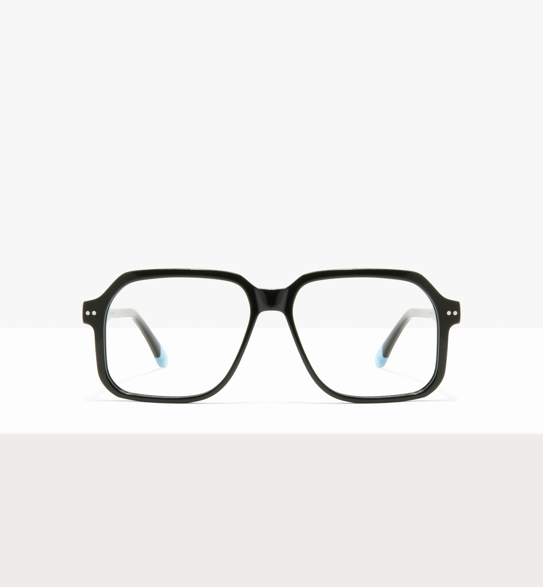 Maverick Black - Prescription Eyeglasses by BonLook