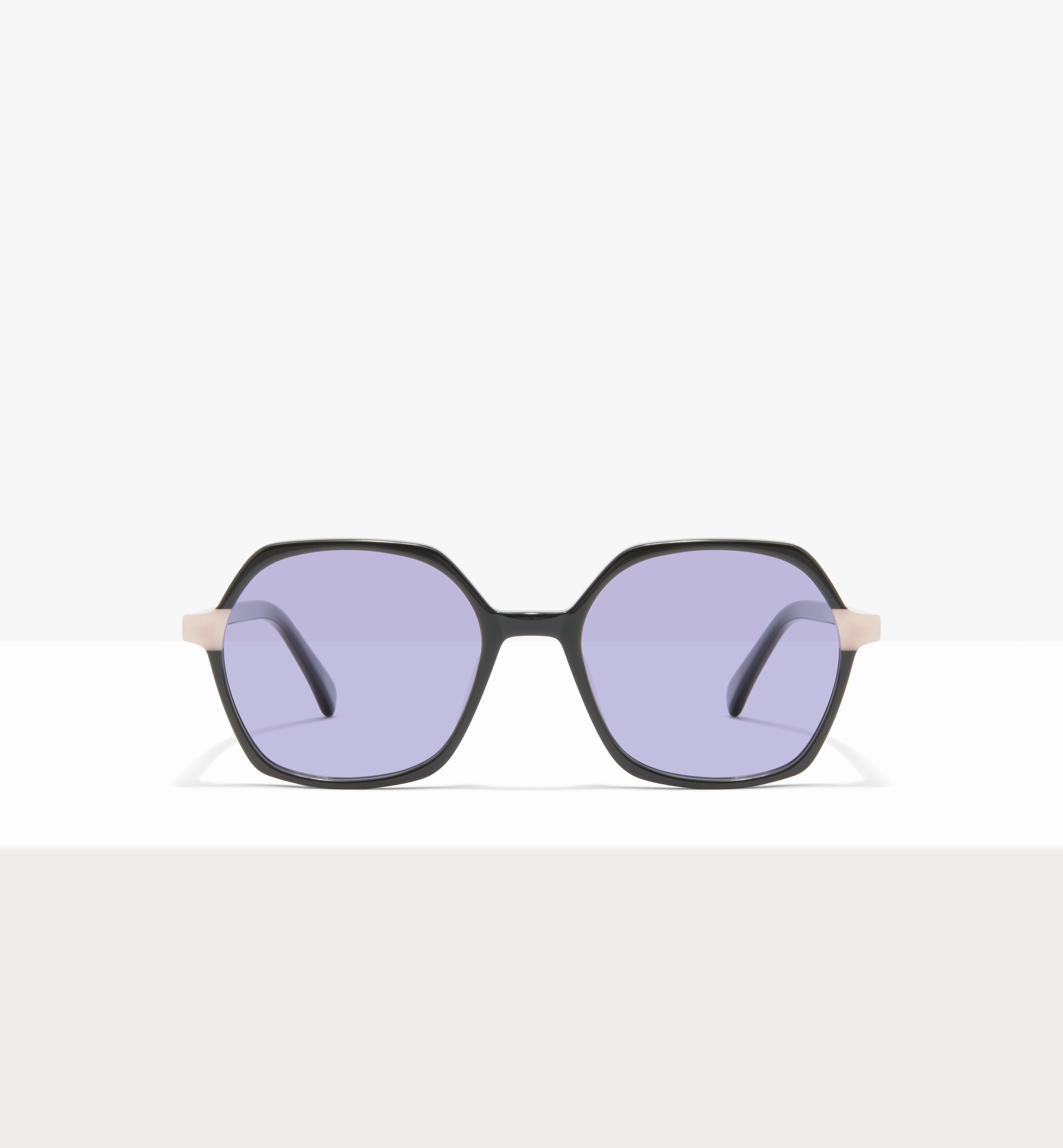 Morgan Black Peach Puff – Prescription Eyeglasses by BonLook