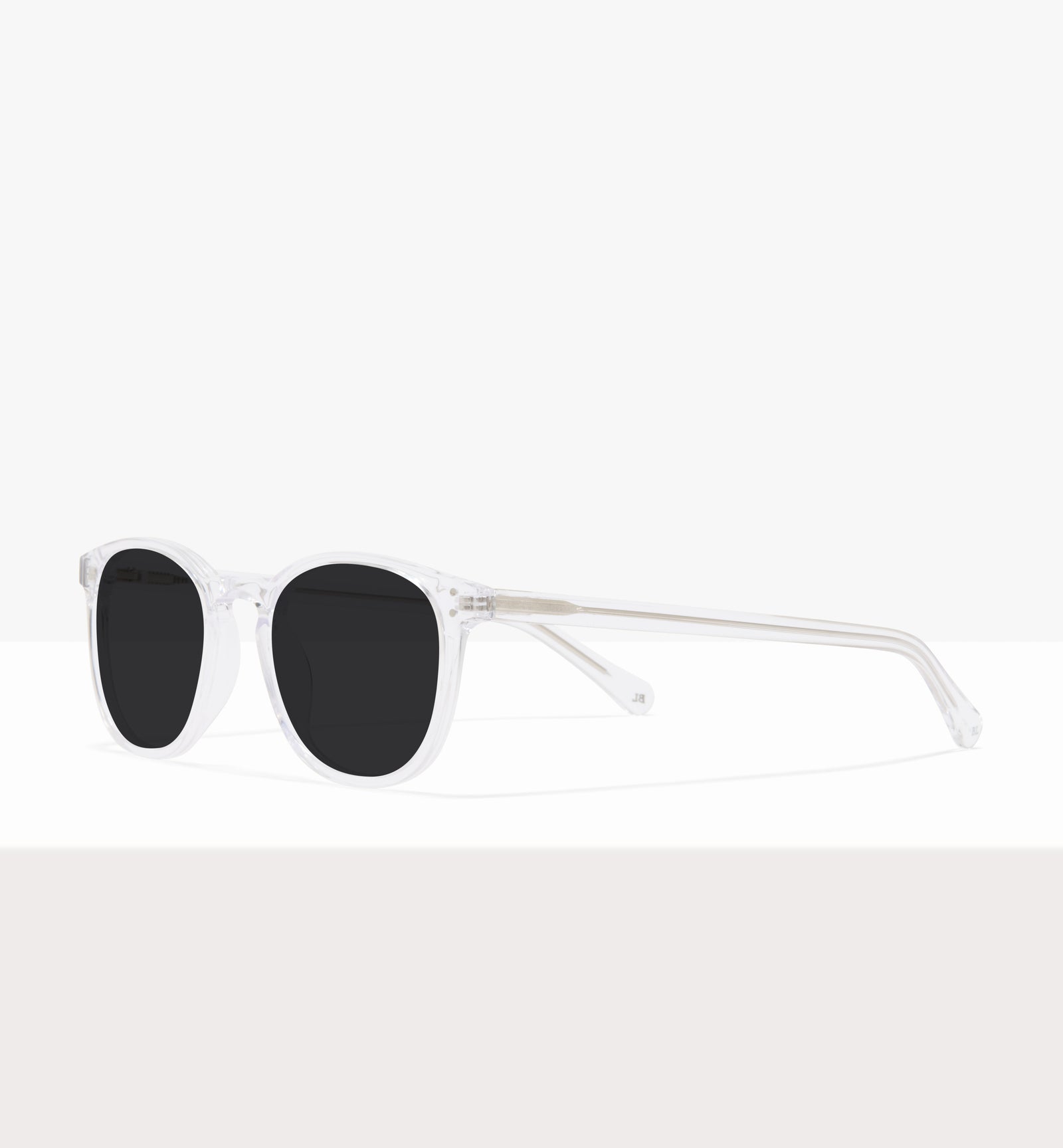 Lunettes de soleil Sollemn Crystal - Verres gris - Monture inclinée