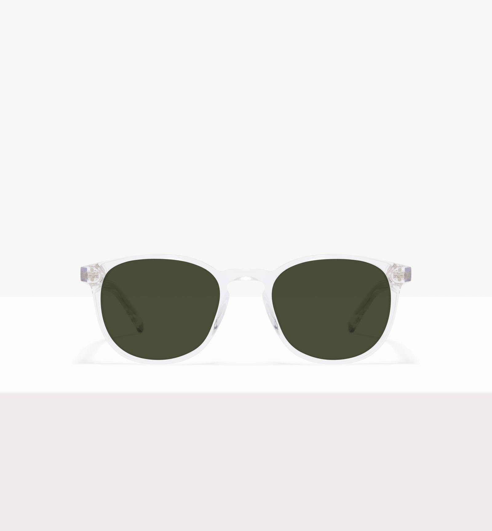 Lunettes de soleil Solemn Crystal - Verres verts - Face avant