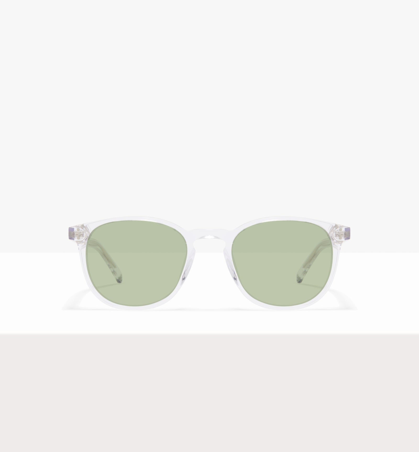 Lunettes de soleil Solemn Crystal - Verres vert clair - Face avant