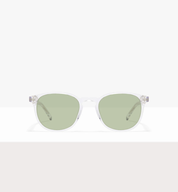 Lunettes de soleil Solemn Crystal - Verres vert clair - Face avant