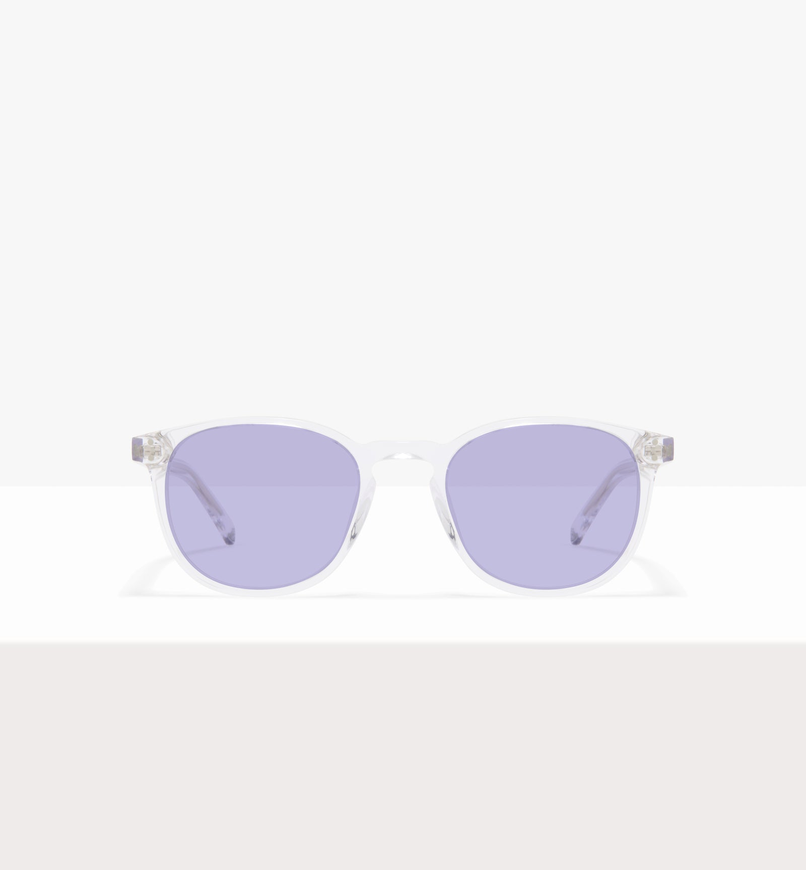 Lunettes de soleil Solemn Crystal - Verres lilas - Face avant