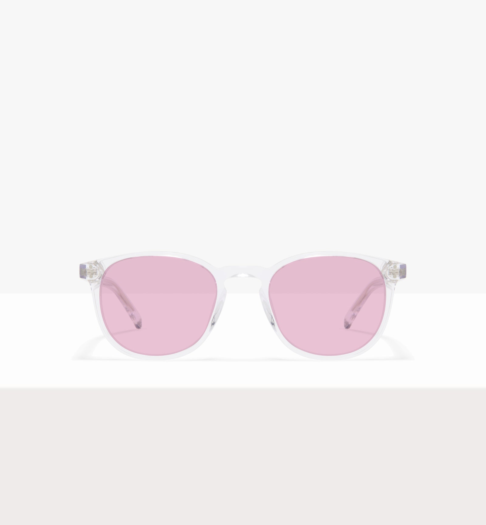 Lunettes de soleil Solemn Crystal - Verres roses - Face avant