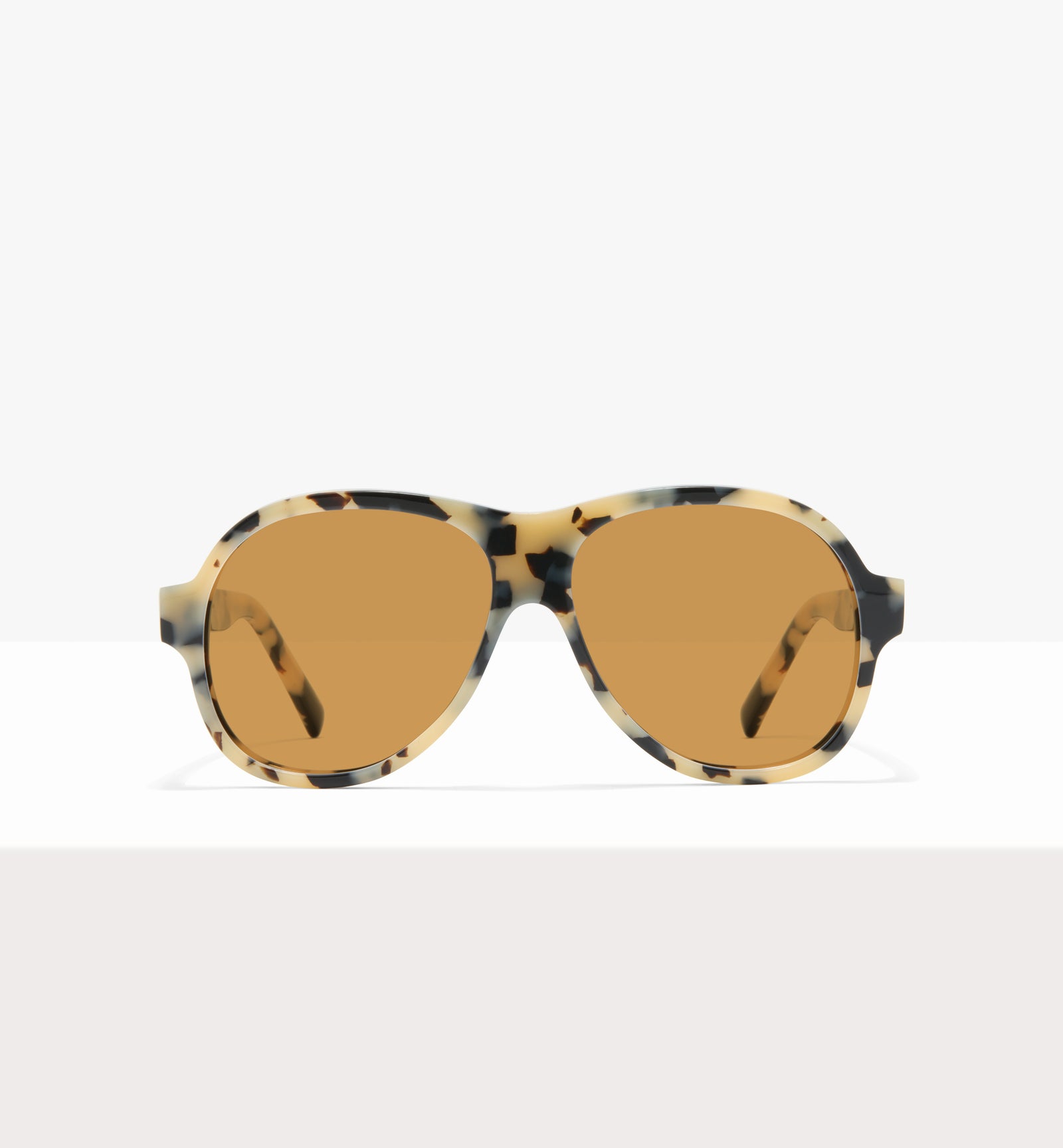 Lunettes de soleil Sonne en papier ciré - Verres marron clair - Face avant