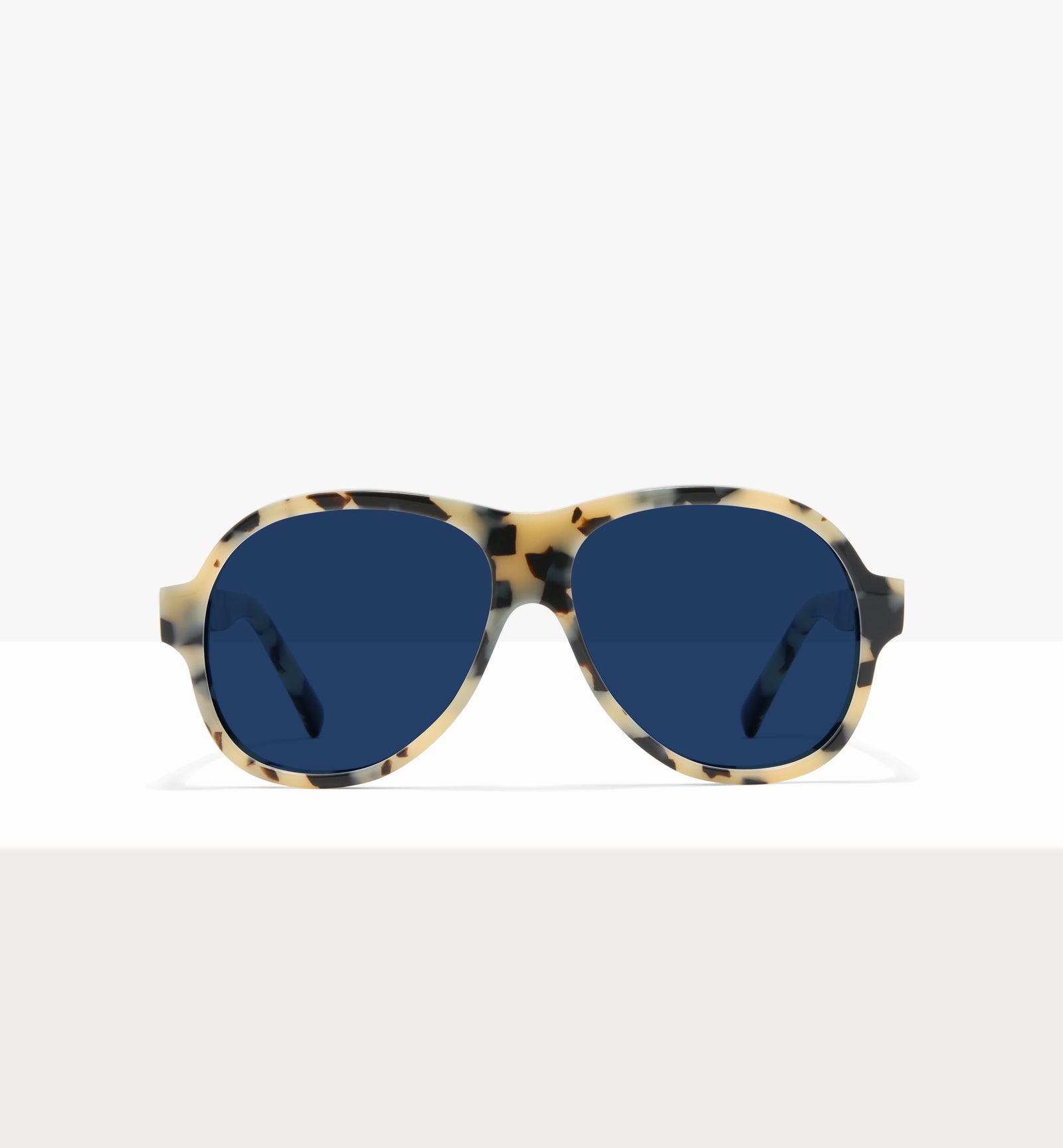 Lunettes de soleil Sonne en papier ciré - Verres bleus photochromiques - Face avant