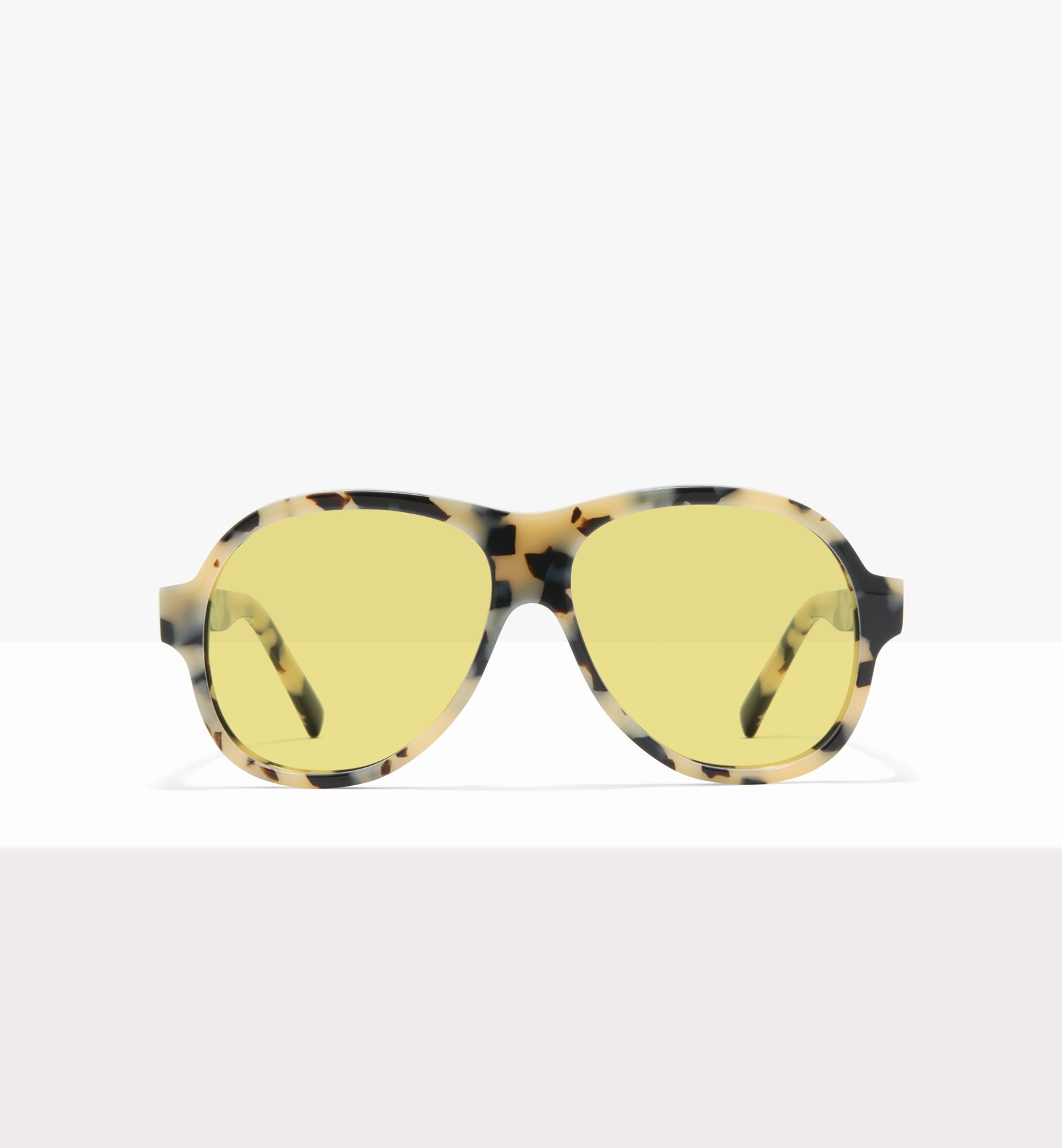 Lunettes de soleil Sonne en papier ciré - Verres jaunes - Face avant