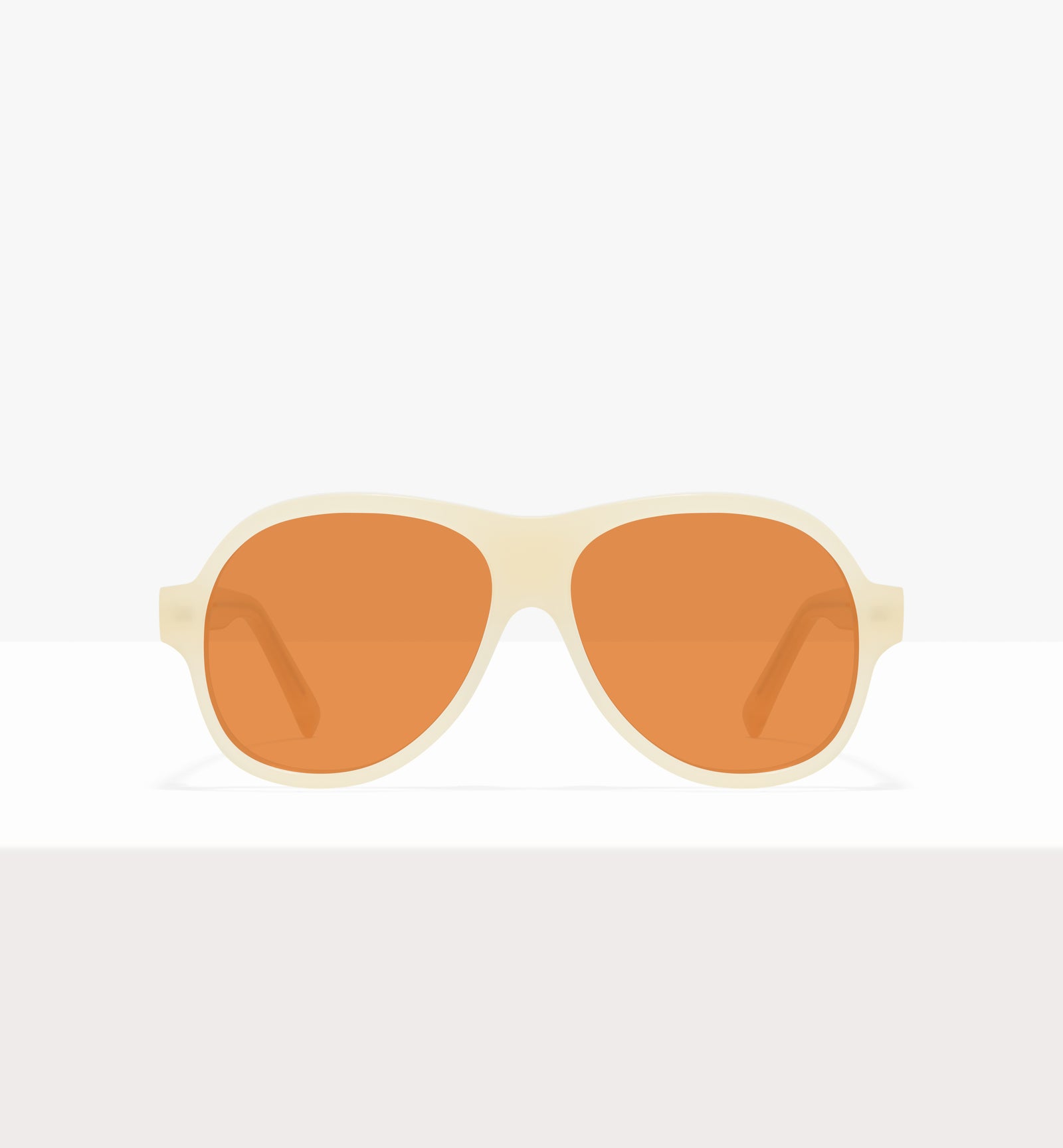 Lunettes de soleil Sonne Wax Tort - Verres ambrés - Face avant