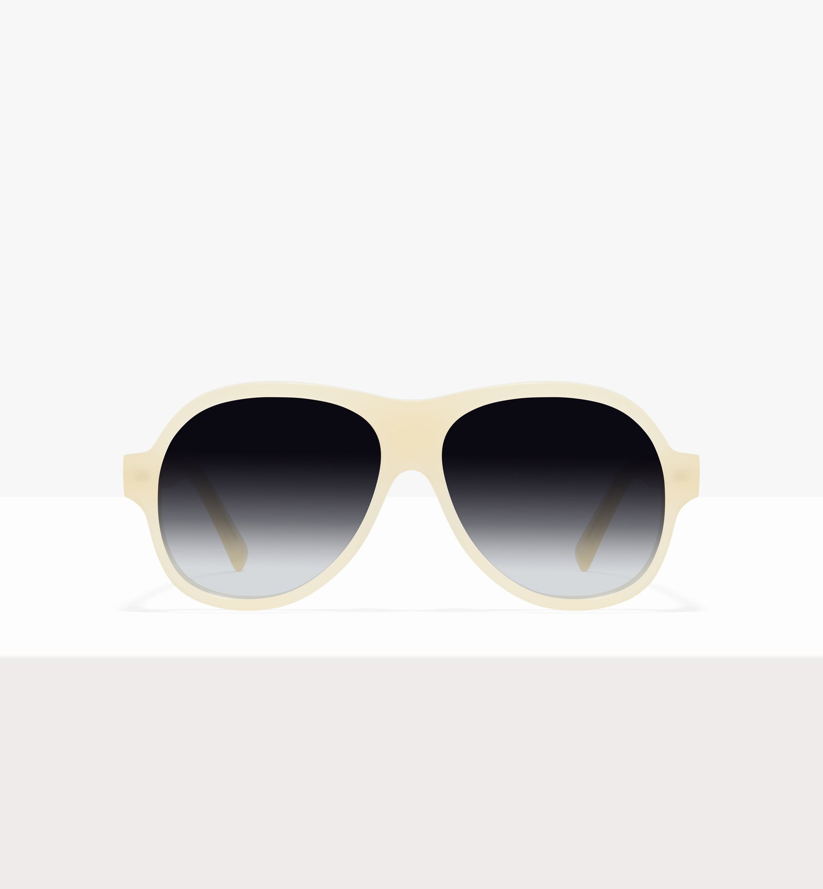 Lunettes de soleil Sonne Wax Tort - Verres gris dégradés - Face avant