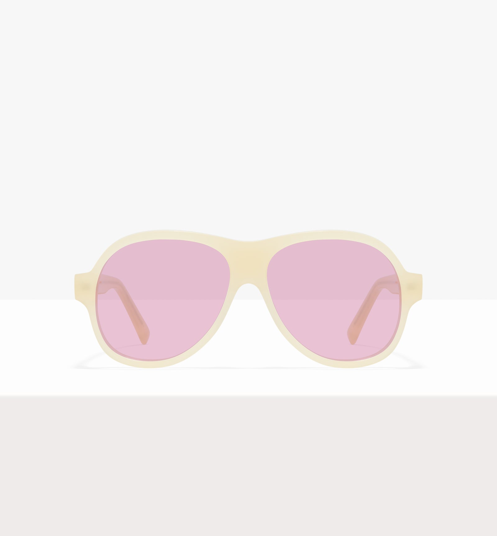 Lunettes de soleil Sonne Wax Tort - Verres roses - Vue de face
