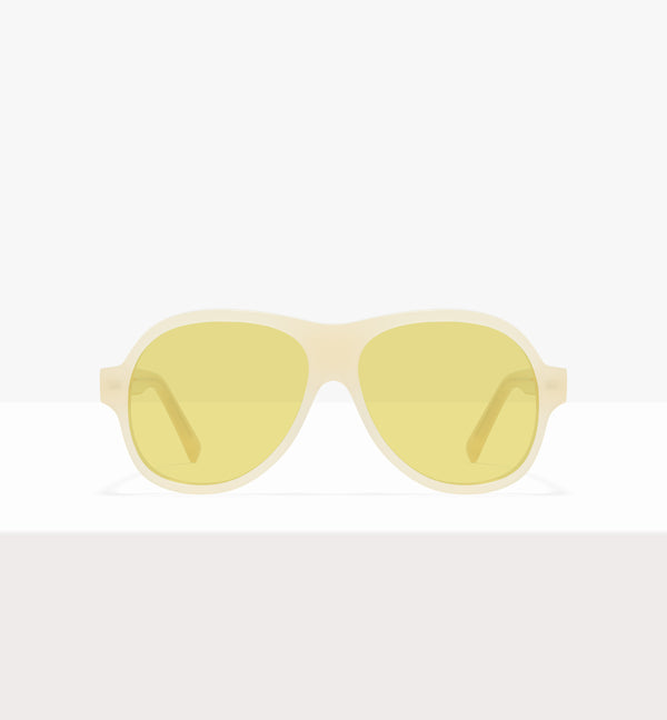 Lunettes de soleil Sonne Wax Tort - Verres jaunes - Face avant
