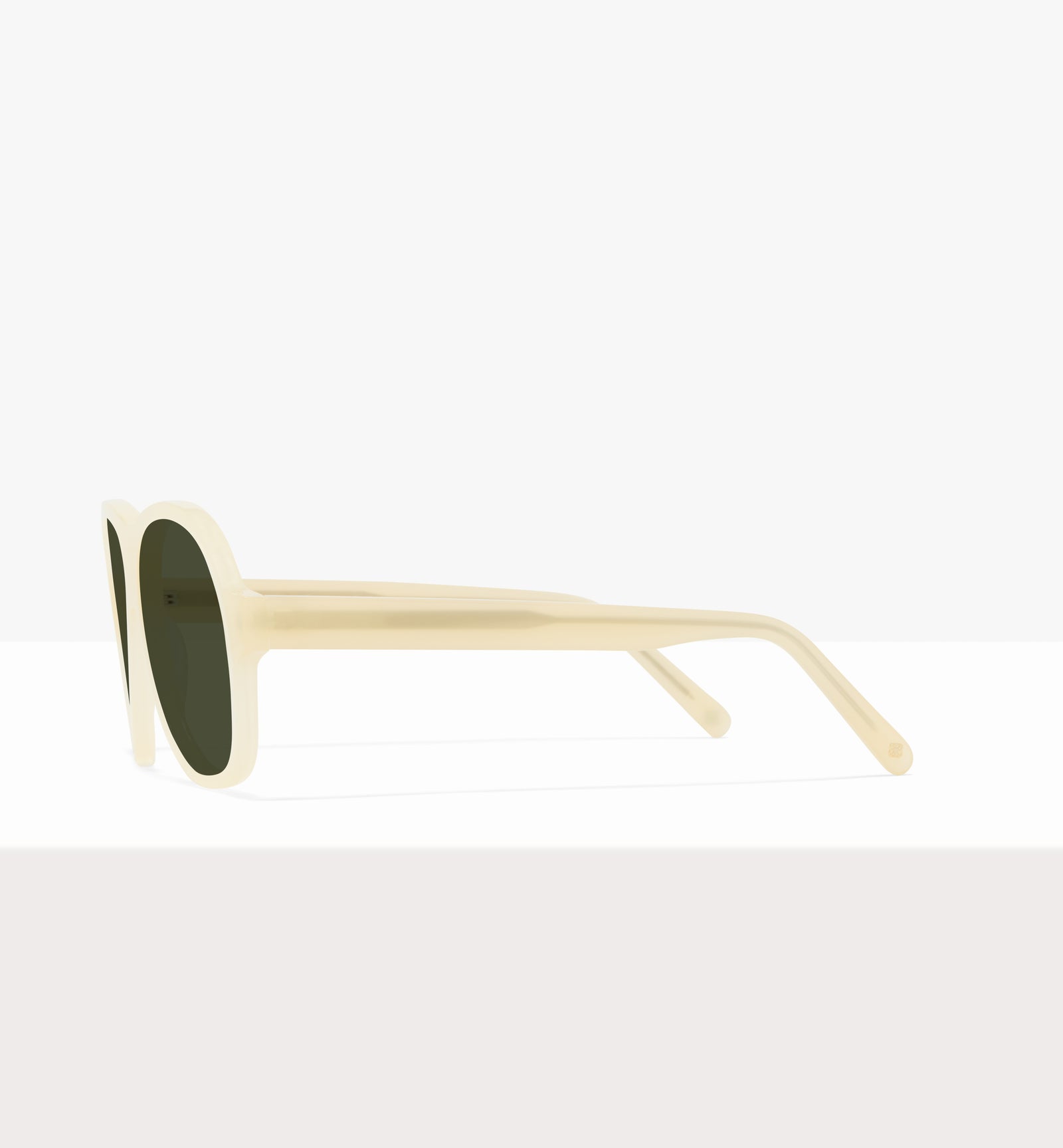 Lunettes de soleil Sonne Wax Tort - Verres verts - Côté