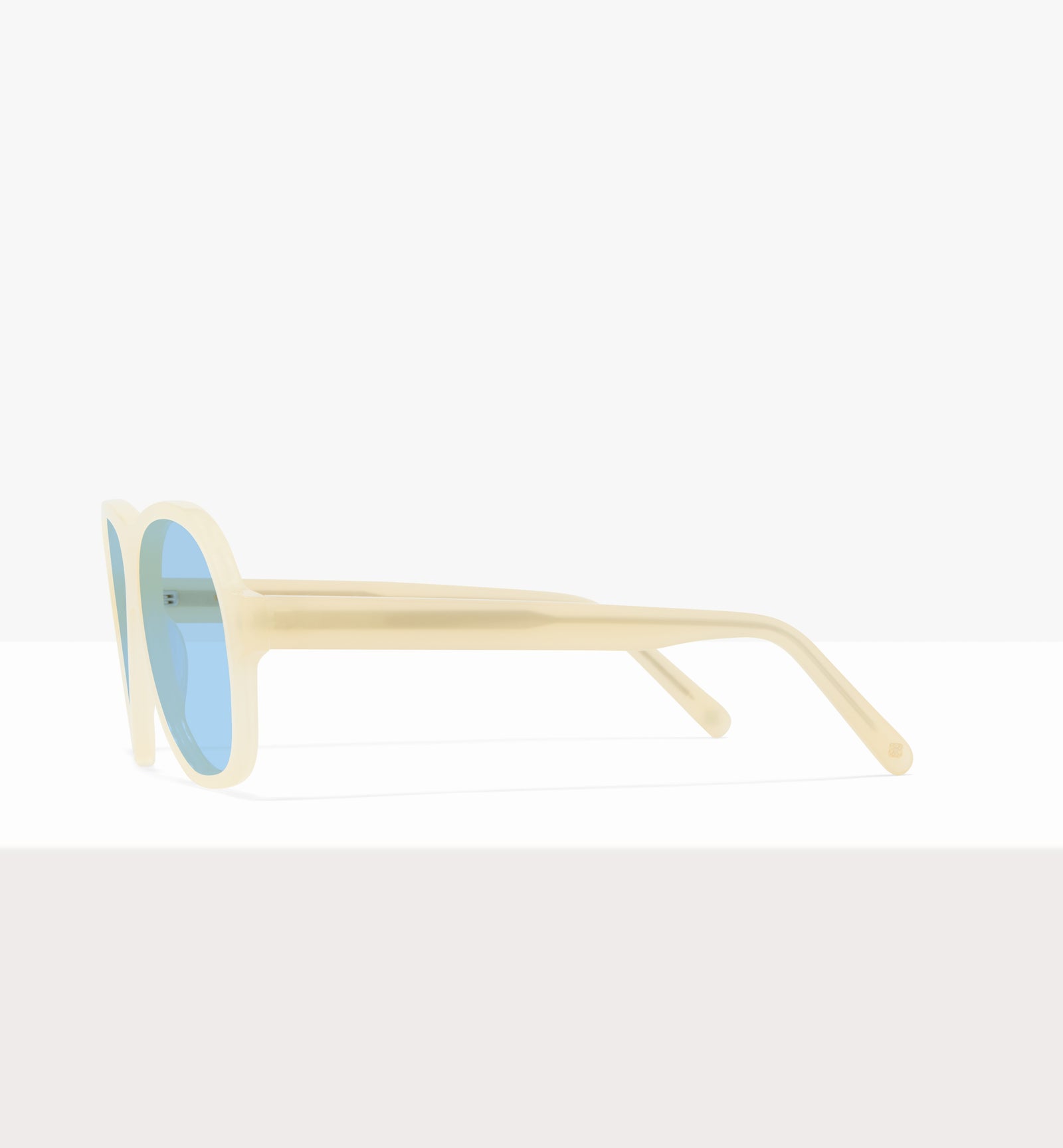Lunettes de soleil Sonne Wax Tort - Verres bleu clair - Côté