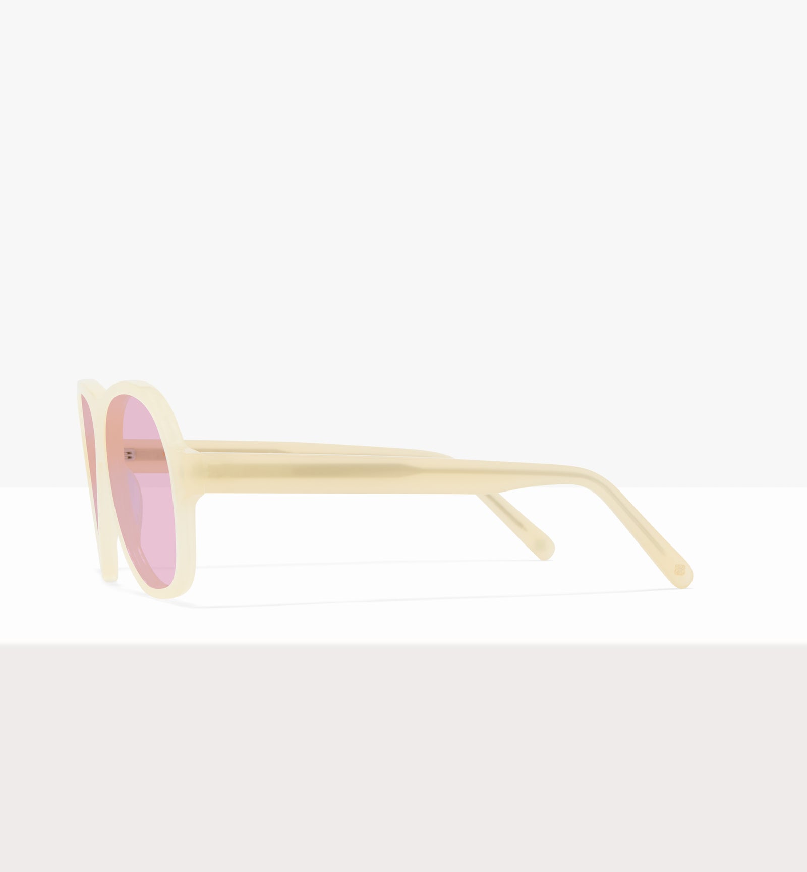 Lunettes de soleil Sonne Wax Tort - Verres roses - Vue de profil